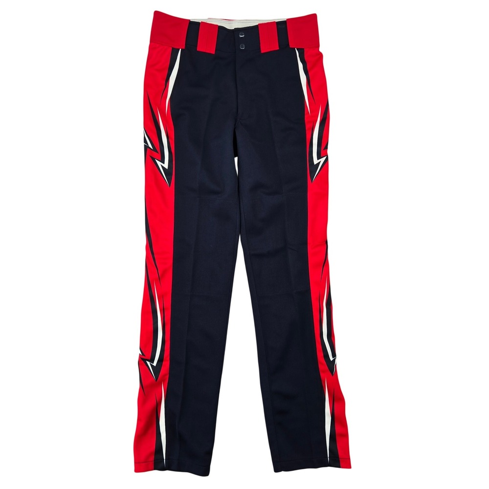 Boombah 36xLong Baseball Pants Mens Navy Red White Graphic Athletic Sportswear